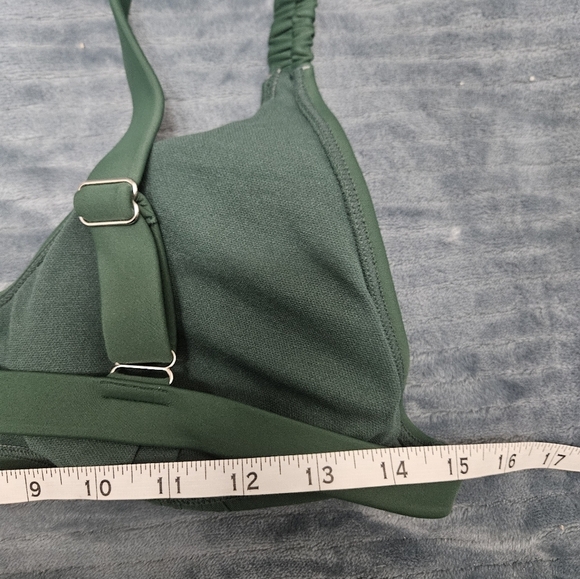 NWT! Wild Fable Dark Green Bikini Top! - Picture 4 of 4